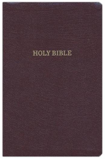 KJV CENTER-COLUMN REFERENCE BIBLE GIANT PRINT BURGUNDY BL