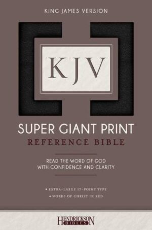 KJV END-OF-PAGE REFERENCES SUPER GIANT PRINT INDEXED BURG IL