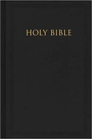 KJV PEW BIBLE LARGE PRINT BLACK HB
