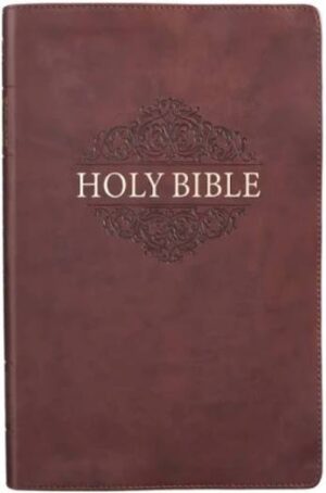 KJV SUPER GIANT PRINT LS BROWN