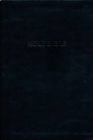 KJV THINLINE BIBLE LARGE PRINT RED LETTER EDITION BLACK LS