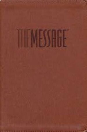 MESSAGE, THE COMPACT BIBLE TAN LS